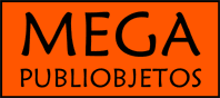 Logotipo MEGA Publiobjetos