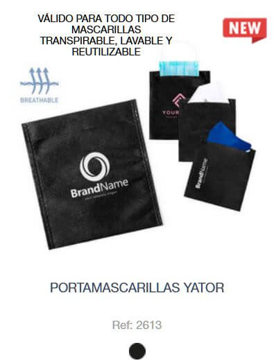 Portamascarillas personalizado - PortaMascarillas YATOR