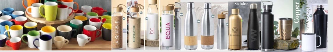 Tazas, termos, vasos y botellas personalizadas con logo